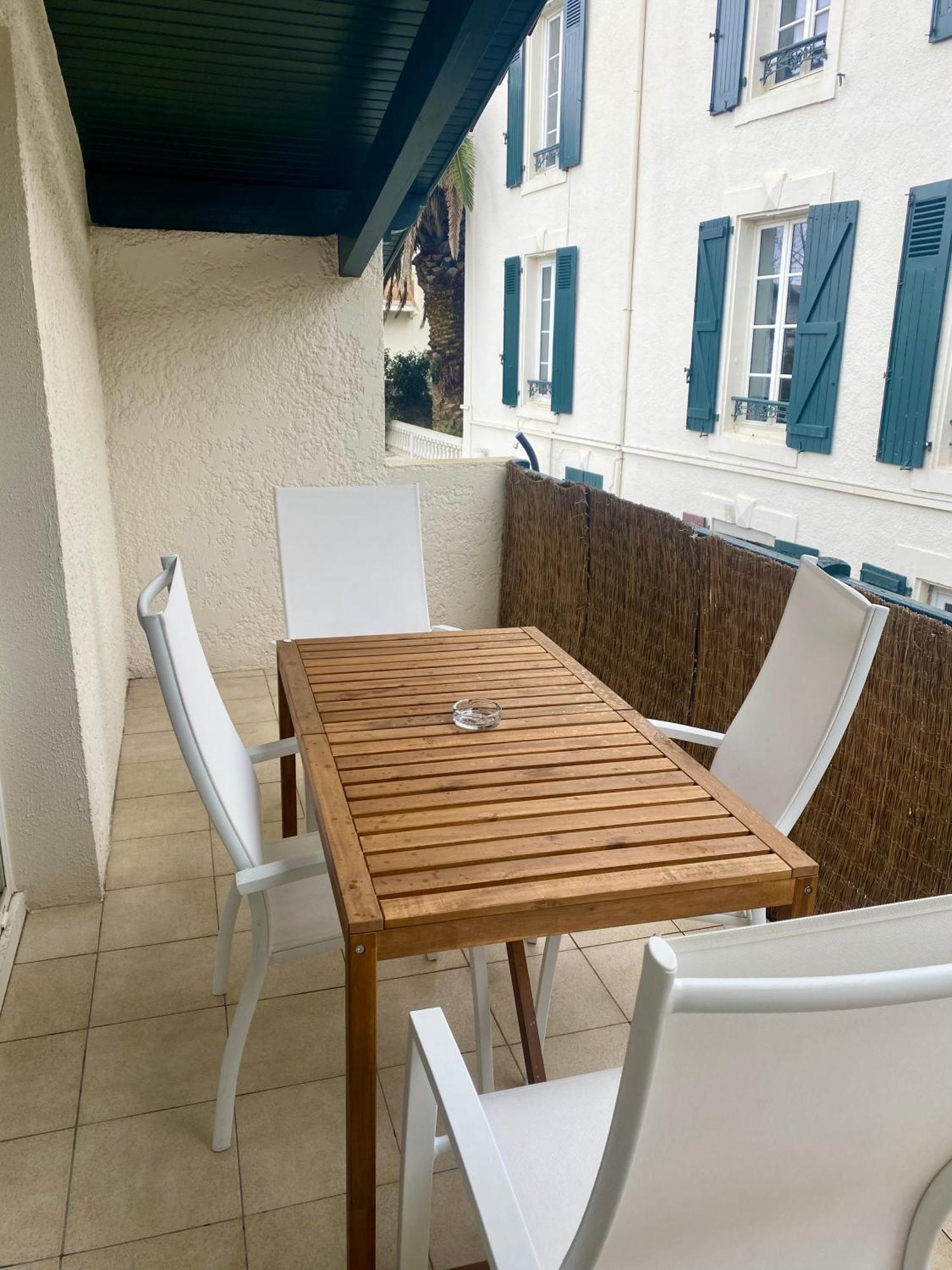 Charming 1 Bedroom Flat, Biarritz Center With Pool And Car Park Экстерьер фото